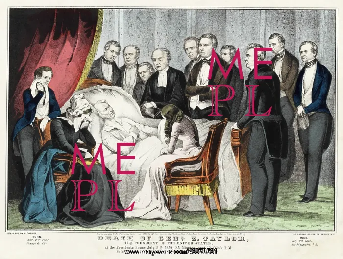 : Death of General Zachary Taylor : Death of General Zachary Taylor