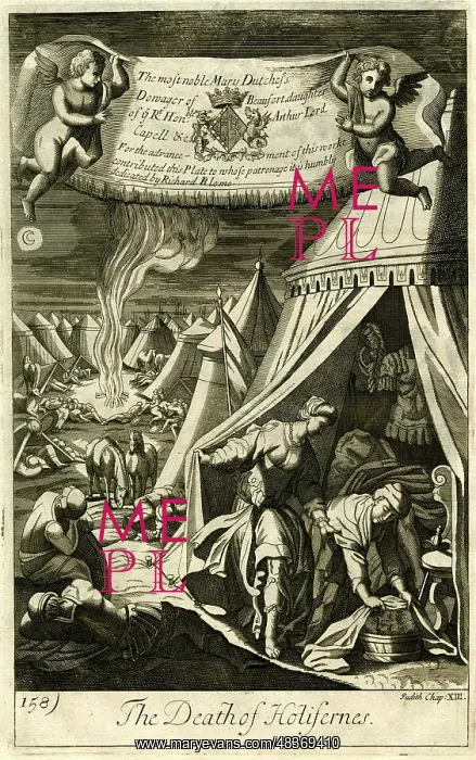 : The death of Holofernes : The death of Holofernes