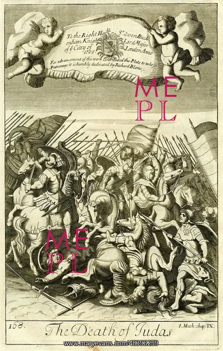 : The death of Judas Maccabeus : The death of Judas Maccabeus