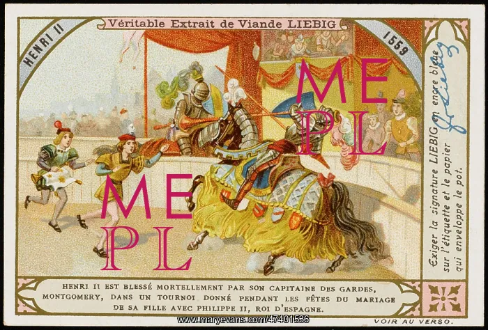 : Death of King Henri II : Death of King Henri II