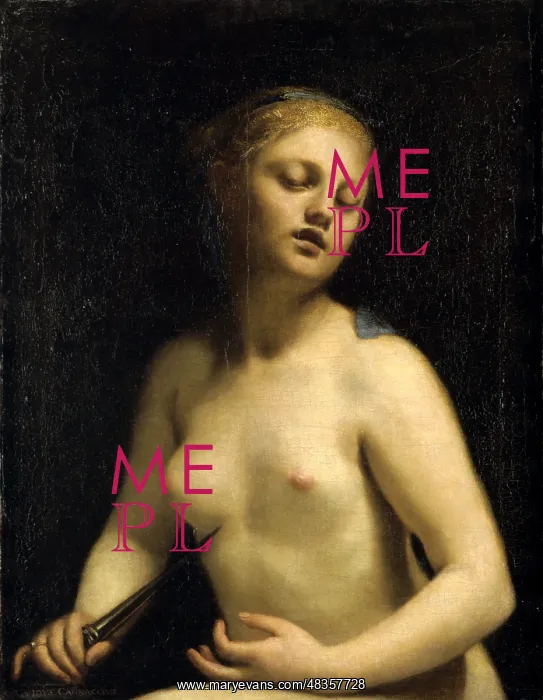 : The Death of Lucretia'. Lucretia about to stab : The Death of Lucretia'. Lucretia about to stab
