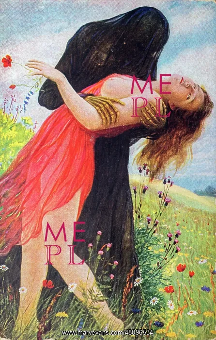 : Death and the Maiden by Adolf Hering : Death and the Maiden by Adolf Hering