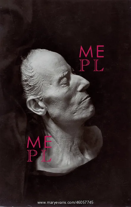 : The death mask of Gustav Mahler : The death mask of Gustav Mahler