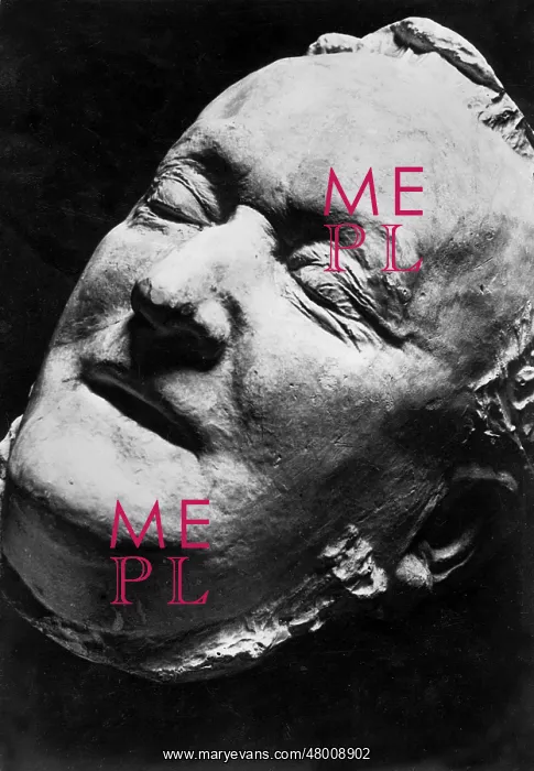 : Death mask of Richard Wagner : Death mask of Richard Wagner