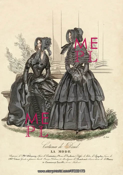 : DEATH / MOURNING / DRESS : DEATH / MOURNING / DRESS