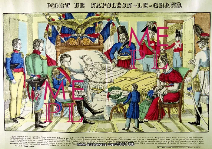 : Death of Napleon the Great, 5 May 1821. Popular : Death of Napleon the Great, 5 May 1821. Popular