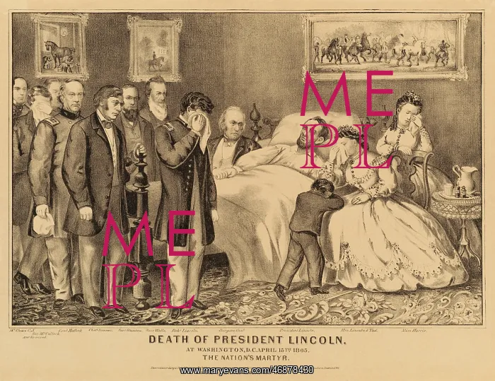 : Death of President Abraham Lincoln : Death of President Abraham Lincoln