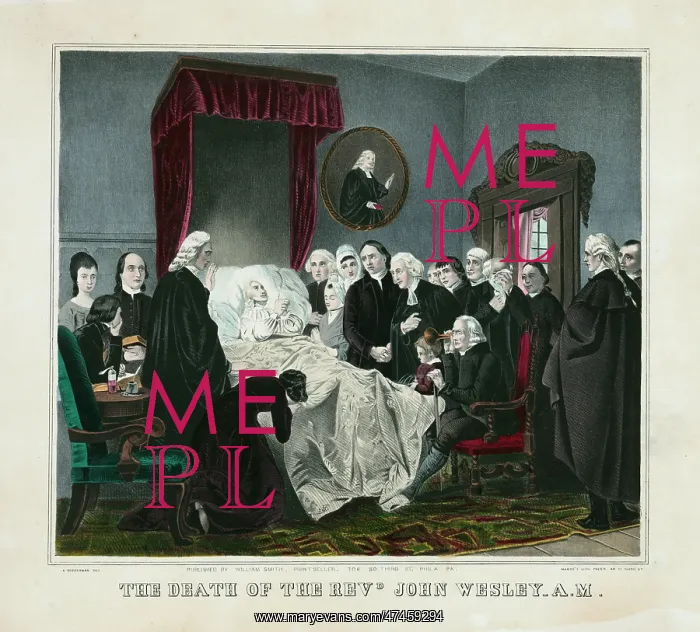 : The death of the Revd. John Wesley A.M : The death of the Revd. John Wesley A.M