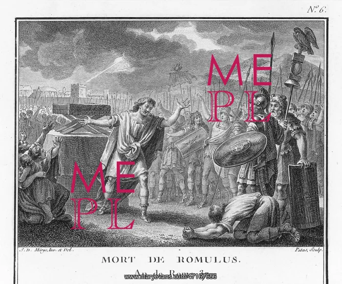  : Death of Romulus, founder of Rome