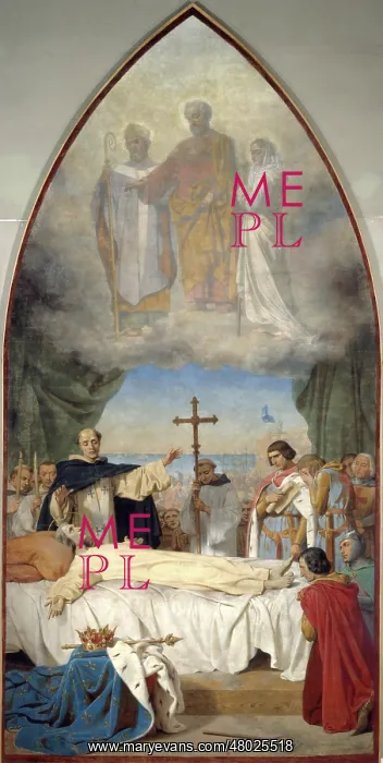 : The death of Saint Louis : The death of Saint Louis