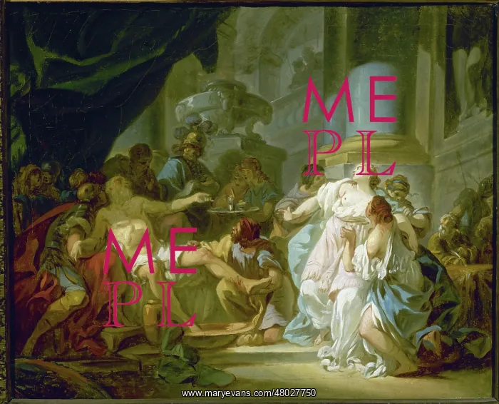: The Death of Seneca, by Jacques-Louis David : The Death of Seneca, by Jacques-Louis David