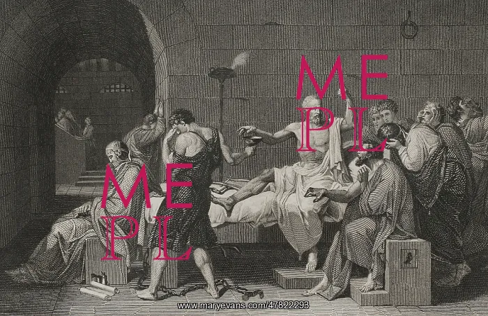 : Death of Socrates (ca. 470 BC - 399 BC) : Death of Socrates (ca. 470 BC - 399 BC)