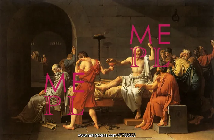  : Death of Socrates, by David