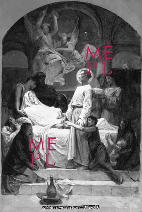 : Death of St. Monica : Death of St. Monica