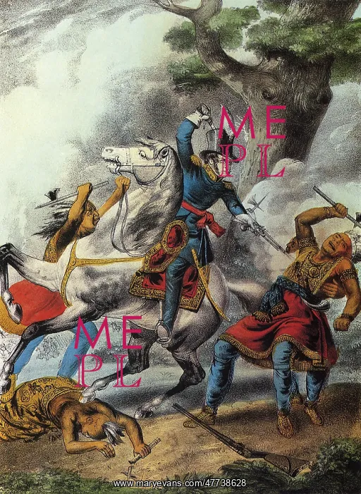 : Death of Tecumseh, Battle of the Thames Oct - 18, 1813 : Death of Tecumseh, Battle of the Thames Oct - 18, 1813