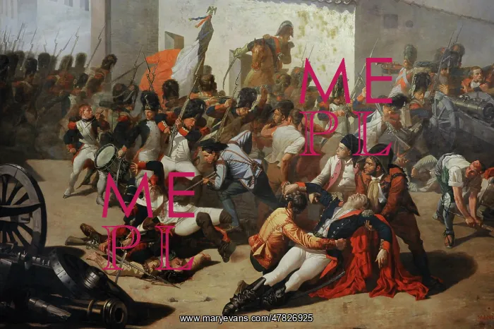 : Death of Velarde on the Second of May 1808 by Castellano : Death of Velarde on the Second of May 1808 by Castellano