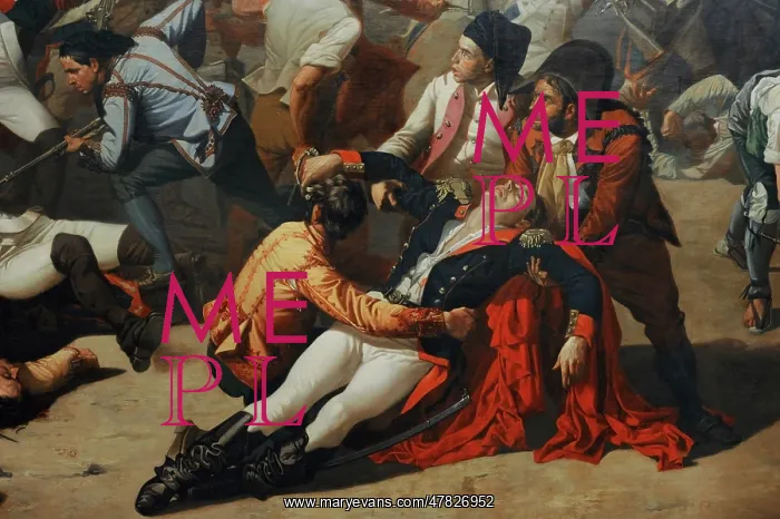 : Death of Velarde on the Second of May 1808 by Castellano : Death of Velarde on the Second of May 1808 by Castellano