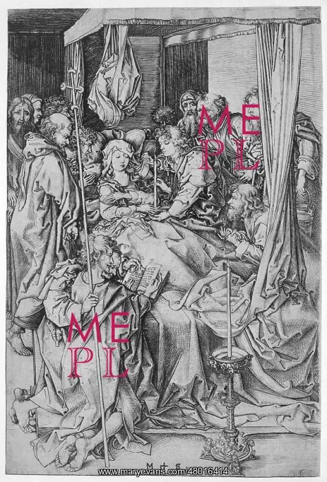 : The death of the Virgin : The death of the Virgin