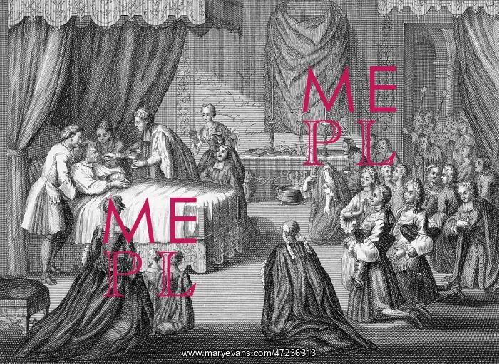 : DEATHBED / VIATICUM 1737 : DEATHBED / VIATICUM 1737