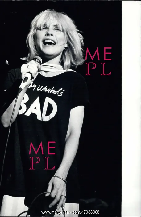 : Debbie Harry of Blondie : Debbie Harry of Blondie