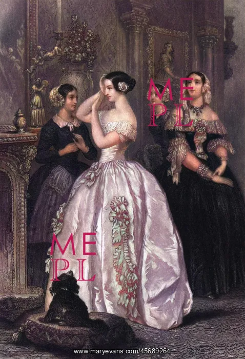 : THE DEBUTANTE 1850 : THE DEBUTANTE 1850