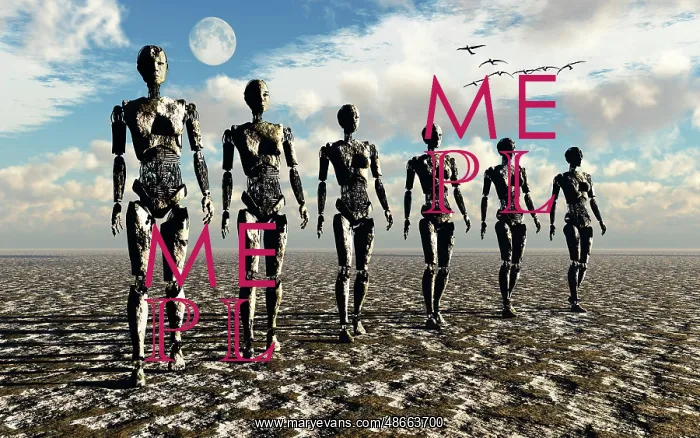 : The decaying of futuristic robots : The decaying of futuristic robots