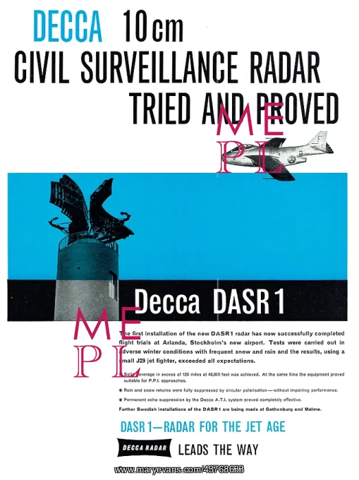 : Decca 10cm Civil Surveillance Radar : Decca 10cm Civil Surveillance Radar