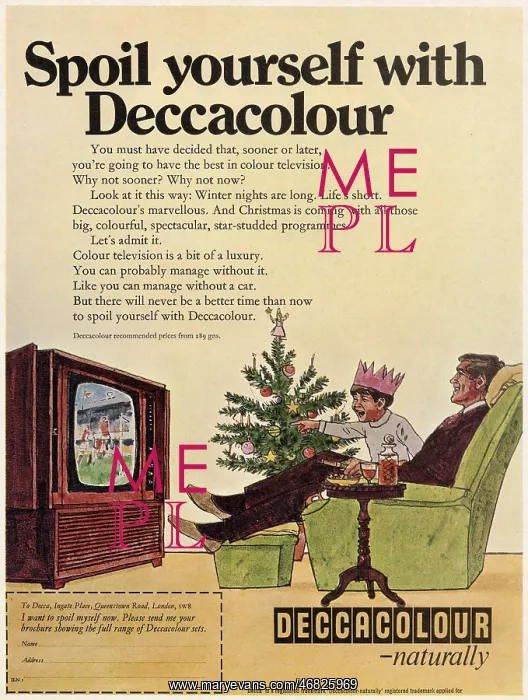 : Deccacolour - colour television advertisement : Deccacolour - colour television advertisement