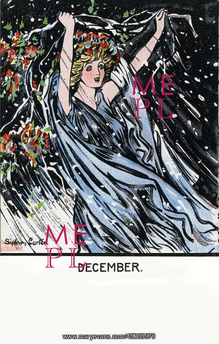 : December. Goddess Khione : December. Goddess Khione