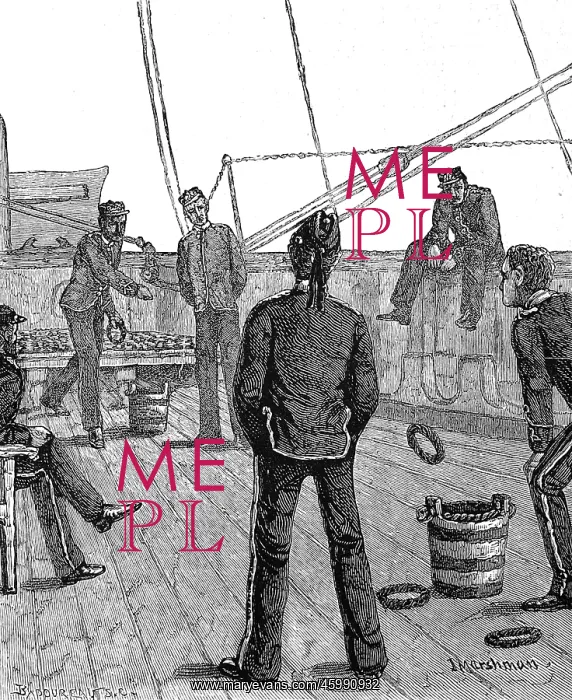  : Deck Quoits on board a Troopship 1876