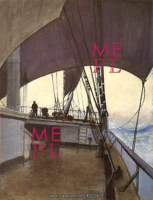  : Deck Scene, Kylemore, Barque