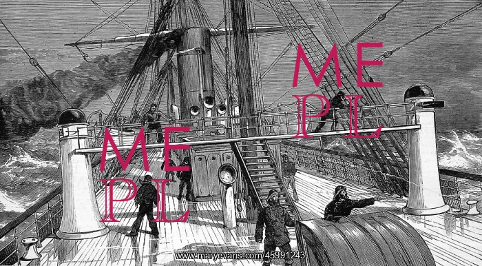 : The Deck of the SS Gallia, 1879 : The Deck of the SS Gallia, 1879