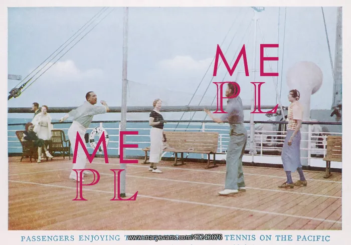 : DECK TENNIS ON SHIP : DECK TENNIS ON SHIP