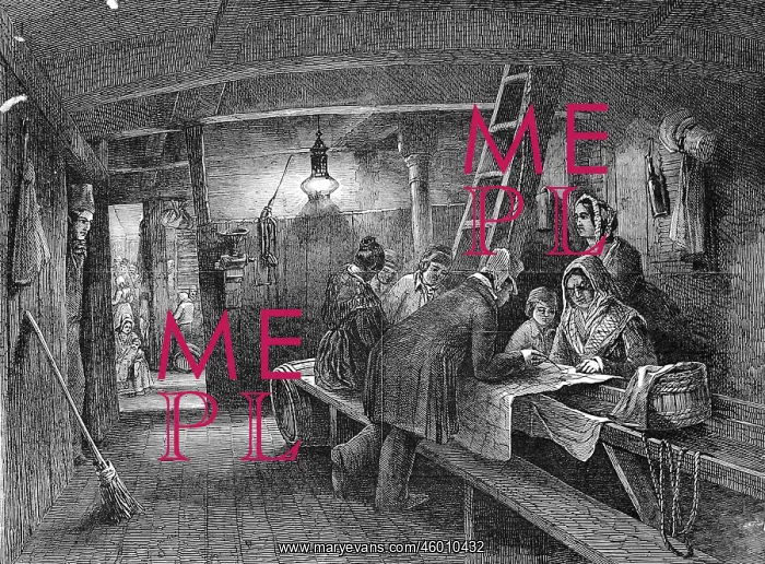 : Below Decks on an Emigrant Ship, 1849 : Below Decks on an Emigrant Ship, 1849
