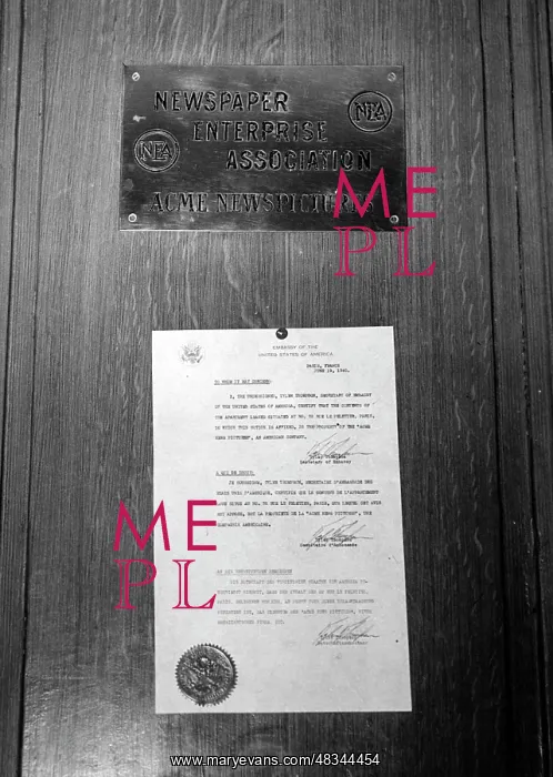 : Declaration of the American Ambassador in Paris : Declaration of the American Ambassador in Paris