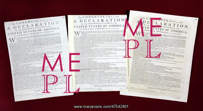  : Declaration of Independence 1776