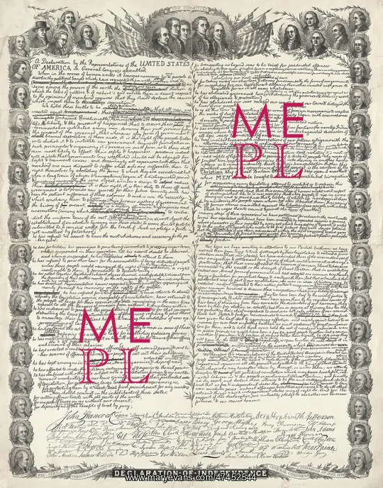 : Declaration of Independence : Declaration of Independence