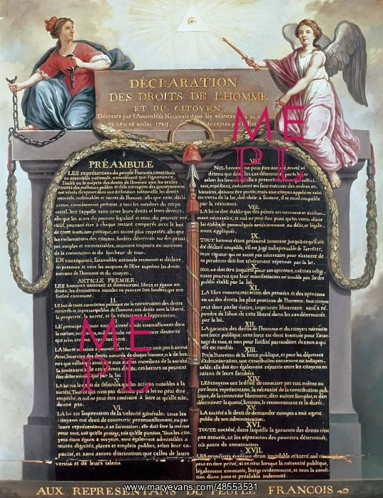 : Declaration of the Rights of Man and of the Citizen. August : Declaration of the Rights of Man and of the Citizen. August