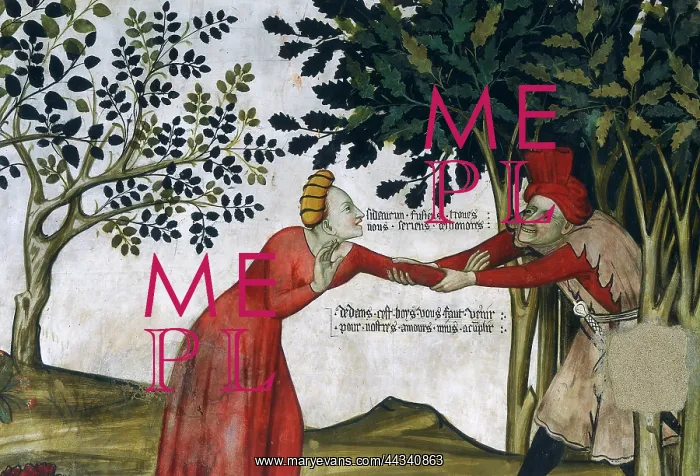 : Declarations of love. Detail of : Declarations of love. Detail of