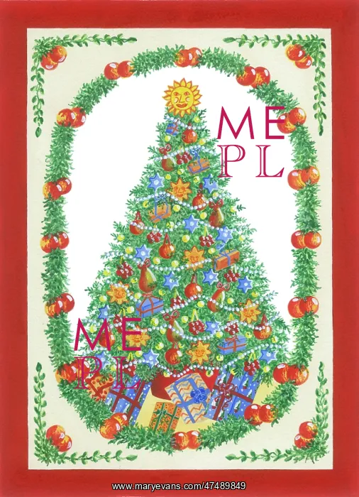 : Decorated Christmas Tree and Gifts : Decorated Christmas Tree and Gifts