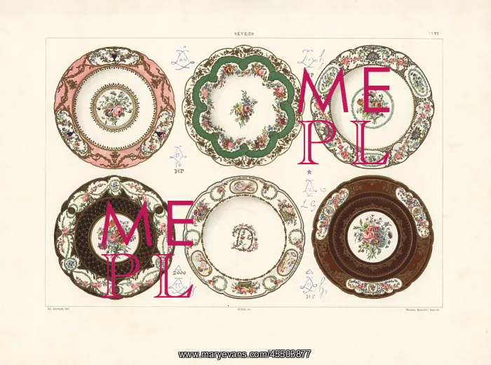 : Decorated plates : Decorated plates