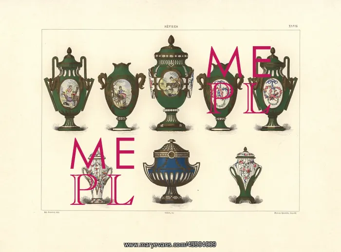 : Decorated vases : Decorated vases