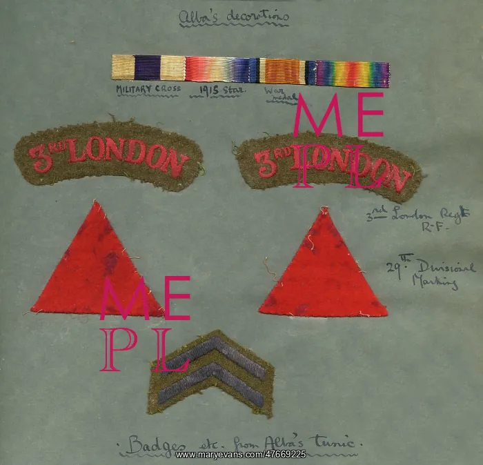: Decorations and badges of Albert Auerbach, WW1 : Decorations and badges of Albert Auerbach, WW1