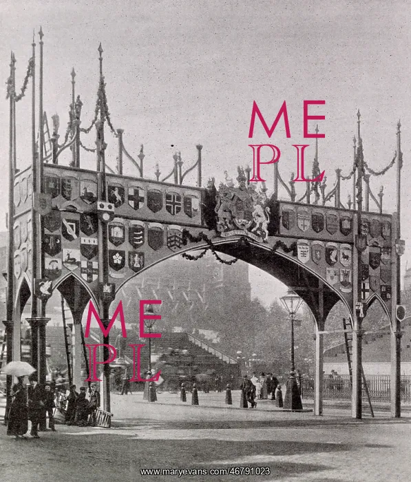 : Decorations Intended for the Coronation, London 1902 : Decorations Intended for the Coronation, London 1902