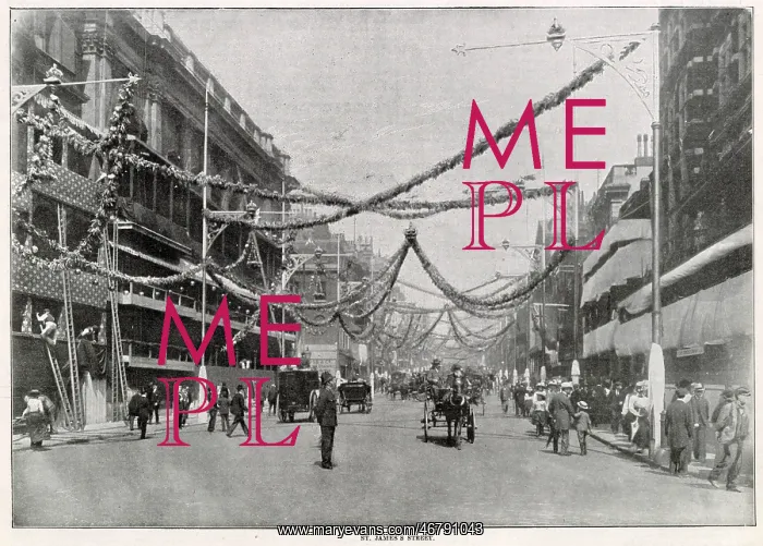 : Decorations Intended for the Coronation, London 1902 : Decorations Intended for the Coronation, London 1902
