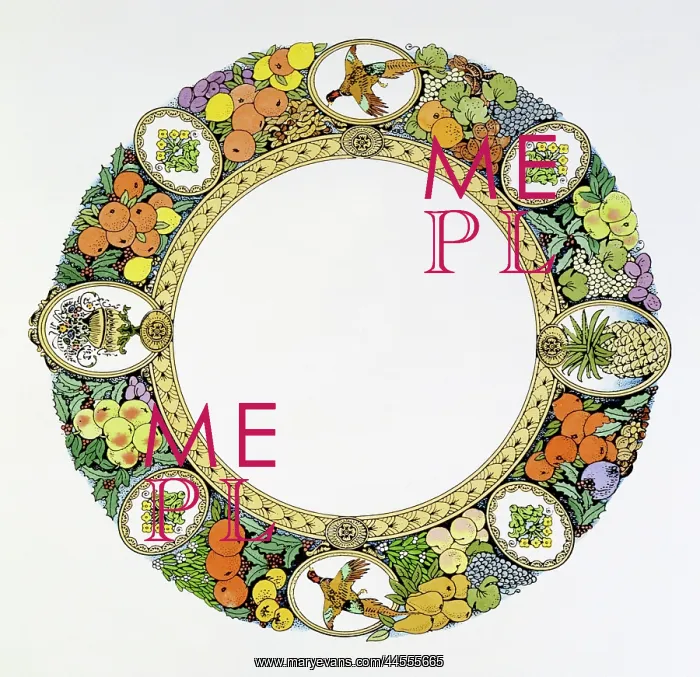 : Decorative circular border : Decorative circular border