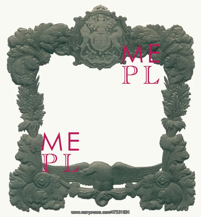 : Decorative Frame - 19th century : Decorative Frame - 19th century
