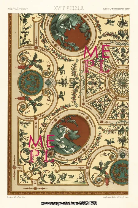 : Decorative painting, 18th century : Decorative painting, 18th century