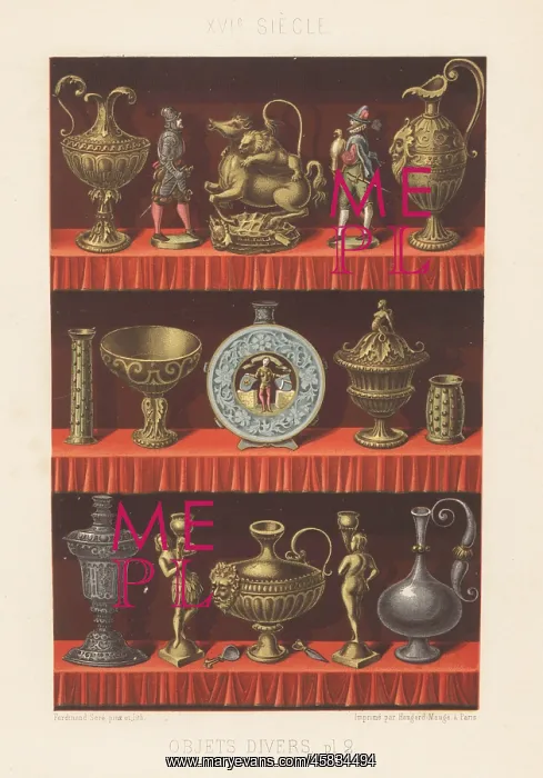  : Decorative Renaissance vases, statuettes, 16th century