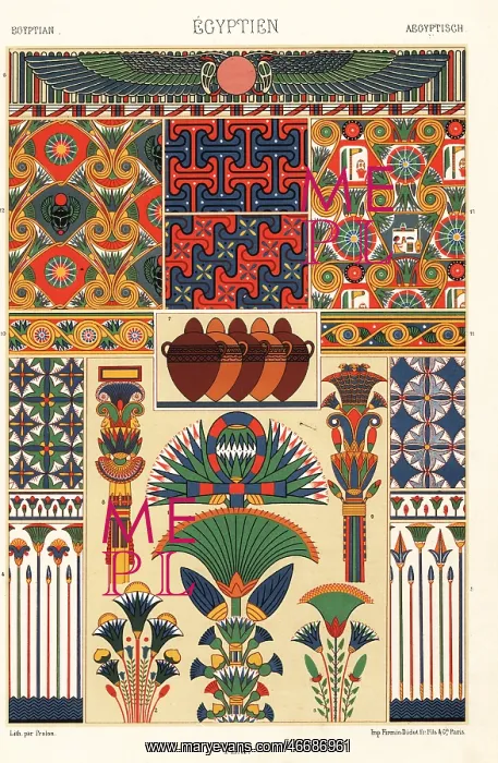 : Decorative wall paintings from ancient Egypt : Decorative wall paintings from ancient Egypt